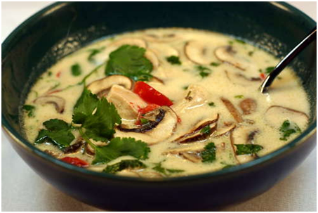 Thai Chicken and Coconut Soup (Tom Ka Gai)